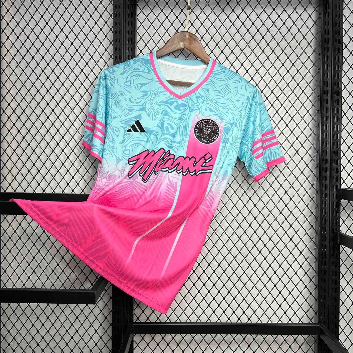 2024/2025 Inter Miami Pink Blue Special Edition Football Shirt