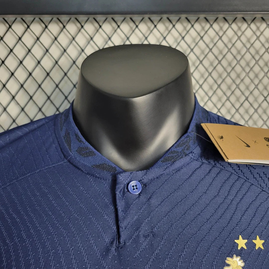 2022 FIFA World Cup France Home Football Shirt - Player Version