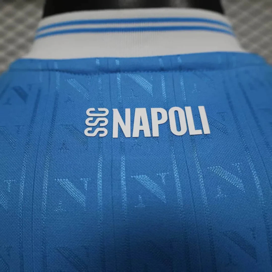 2025/2026 Player Version SSC Napoli Home Football Shirt