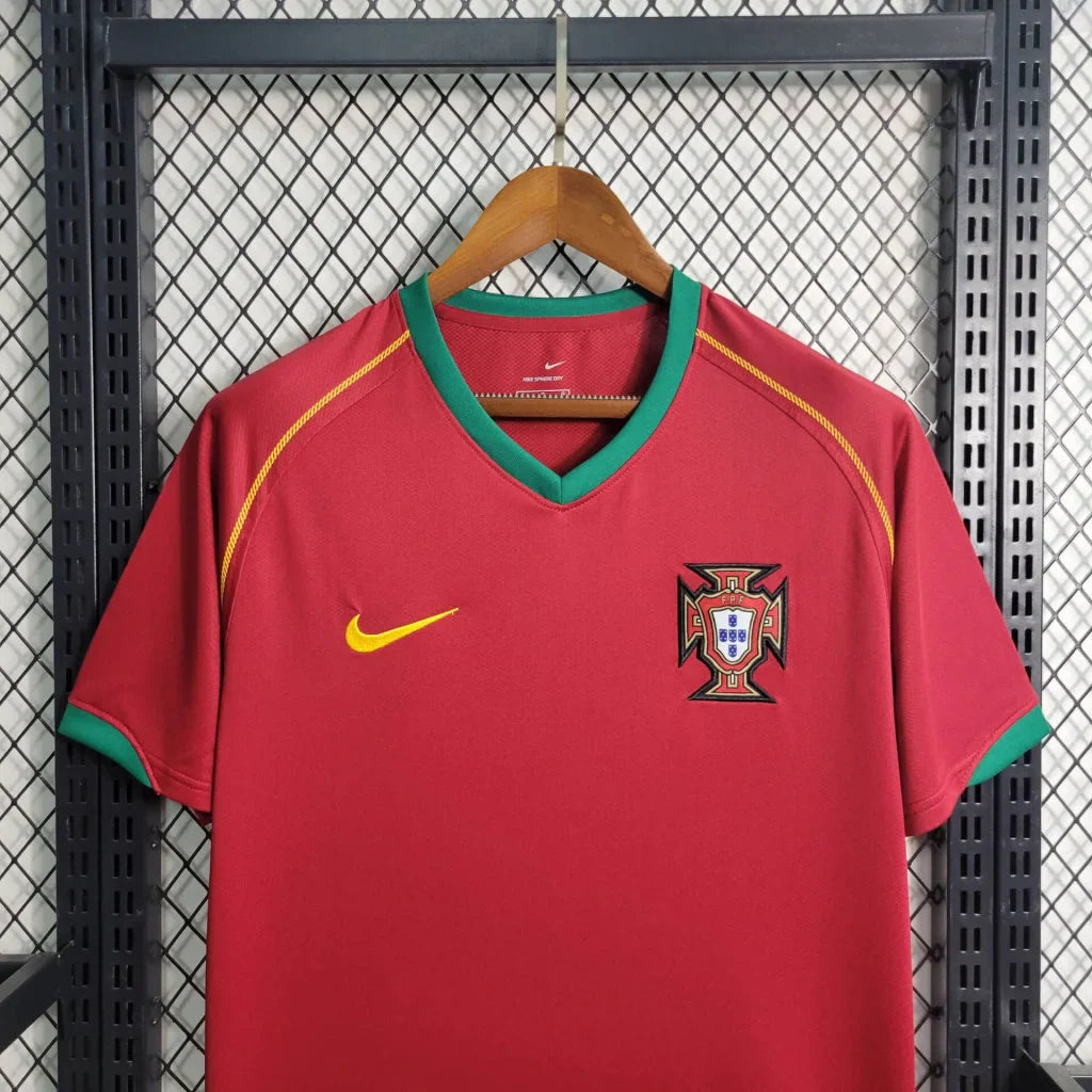 2006 Retro Portugal Home Football Shirt