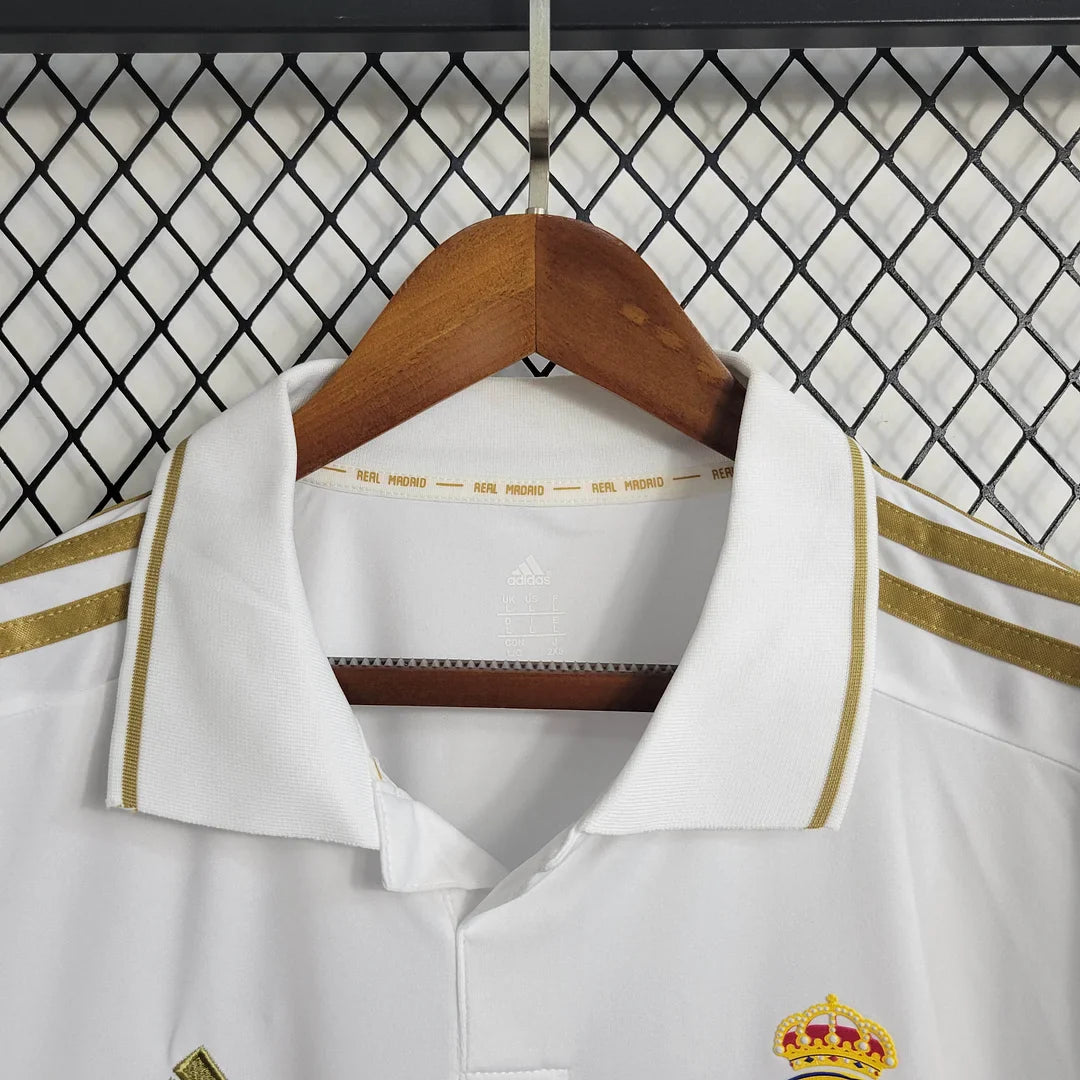 2011/2012 Retro Long Sleeve Real Madrid Home