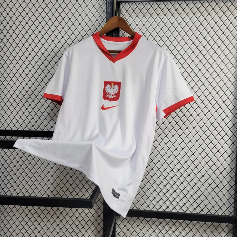 2024 Poland Home Football Shirt 1:1 Thai Quality