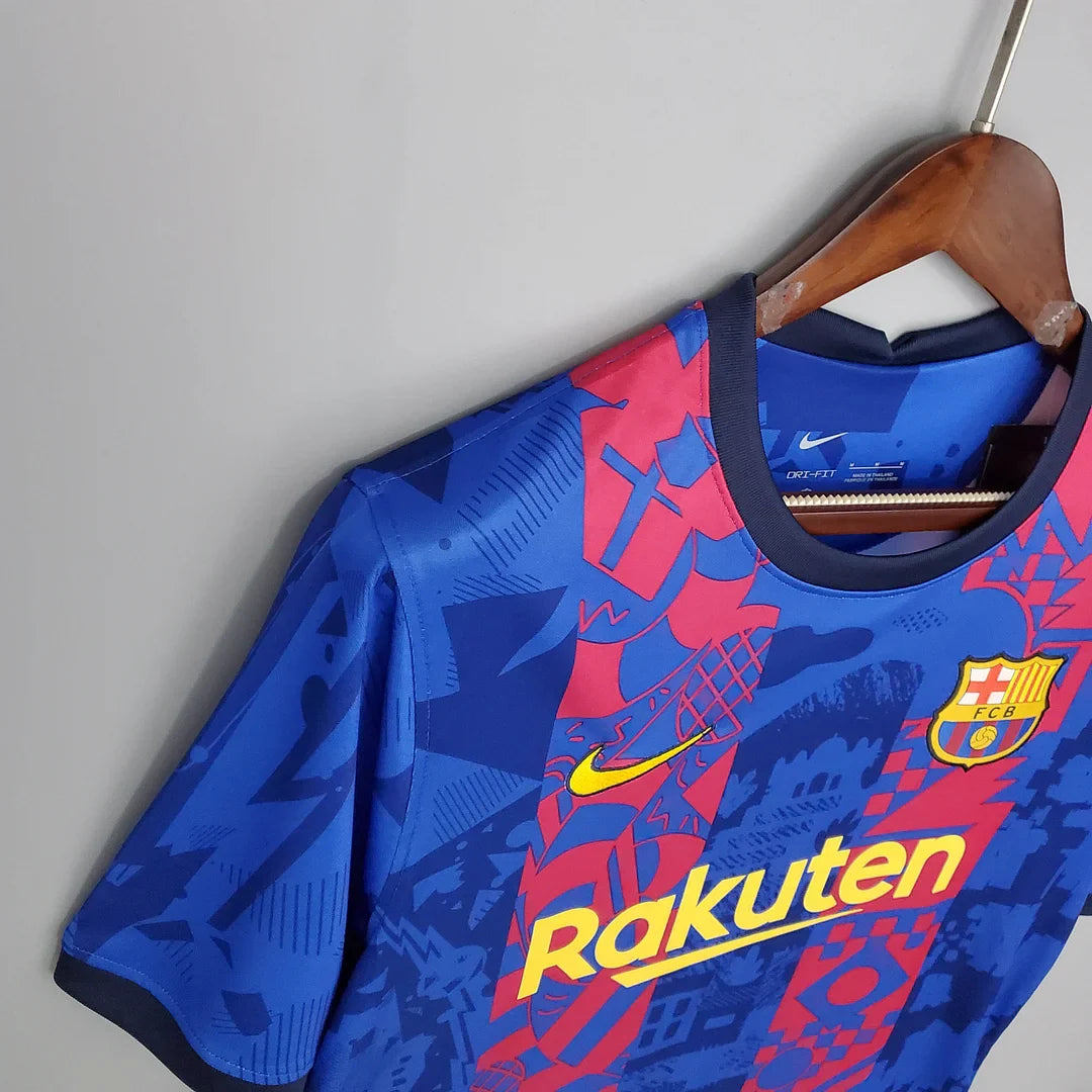 Barcelona Football Shirt 2021 / 2022 Retro 1:1 Thai Quality Third Away