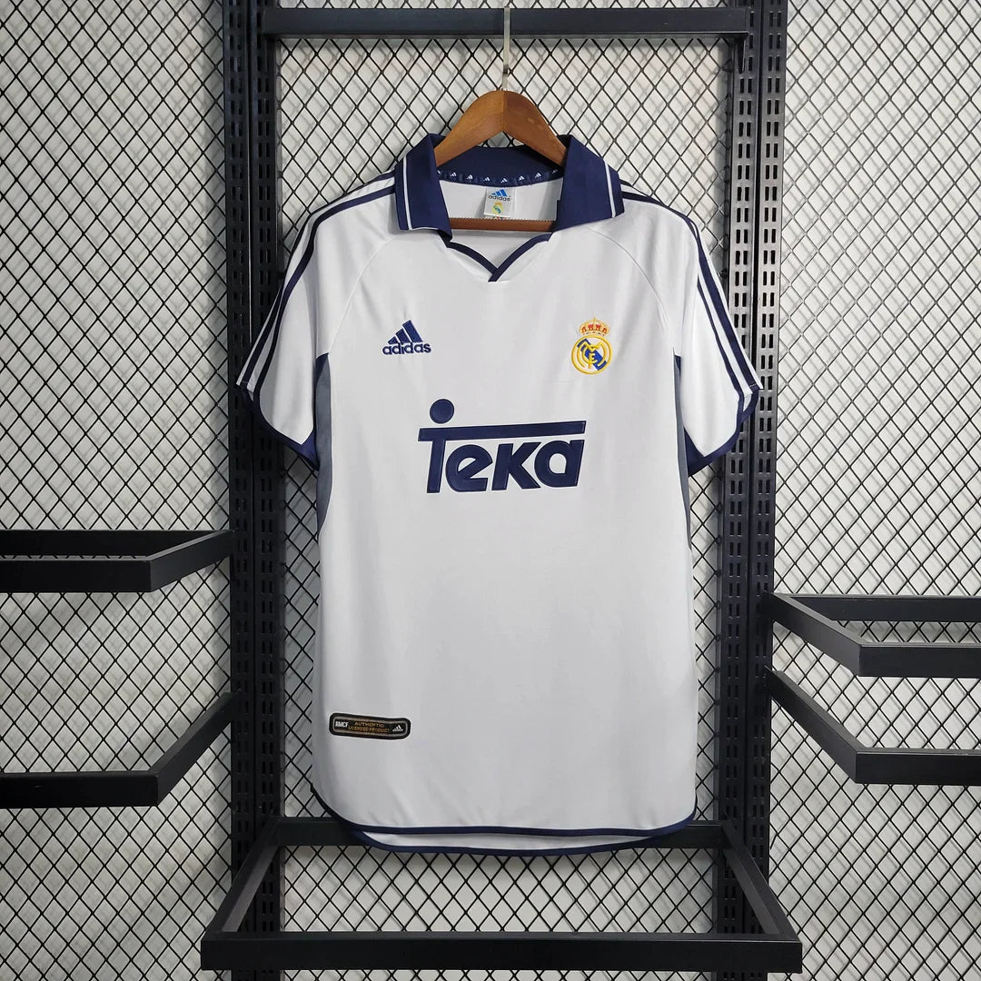 2000/2001 Retro Real Madrid Home Football Shirt 1:1 Thai Quality
