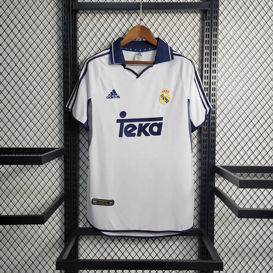 2000/2001 Retro Real Madrid Home Football Shirt 1:1 Thai Quality