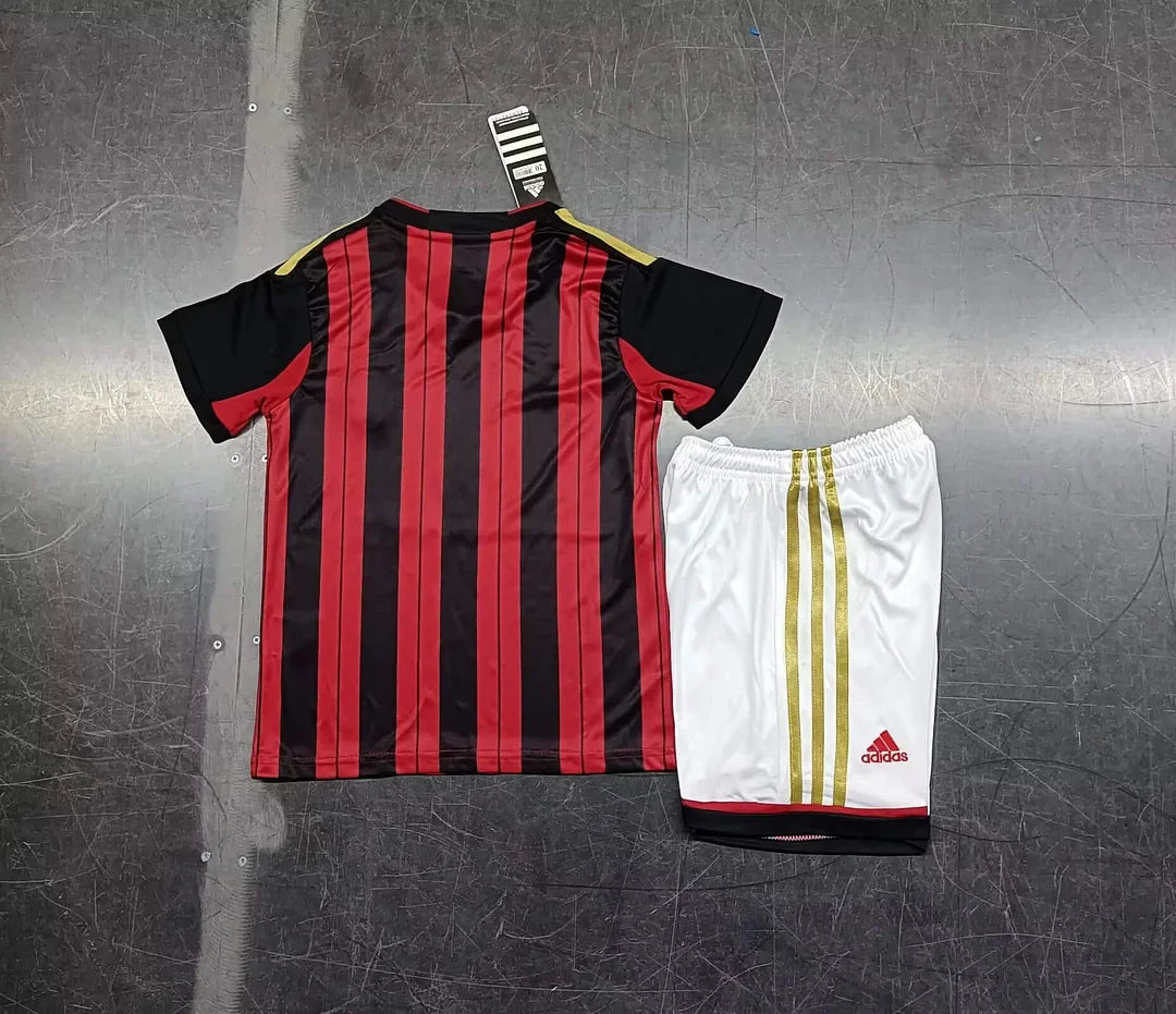 2013/2014 Retro Kids Size AC Milan Home Football Shirt 1:1 Thai Quality