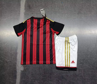 2013/2014 Retro Kids Size AC Milan Home Football Shirt 1:1 Thai Quality
