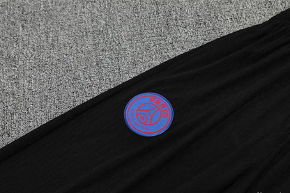 2025/2026 PSG Paris Saint-Germain Black Half-Pull Tracksuit