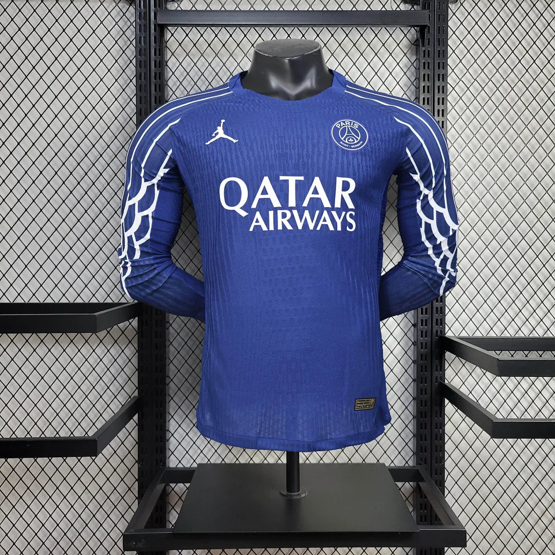 2024/2025 Psg Paris Saint-Germain Long Sleeve Fourth Away Player Version Jersey