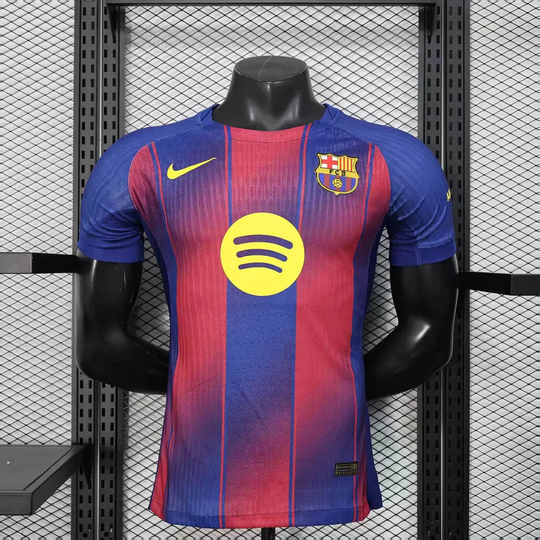 2025/2026 Player Version Barcelona Home Football Shirt