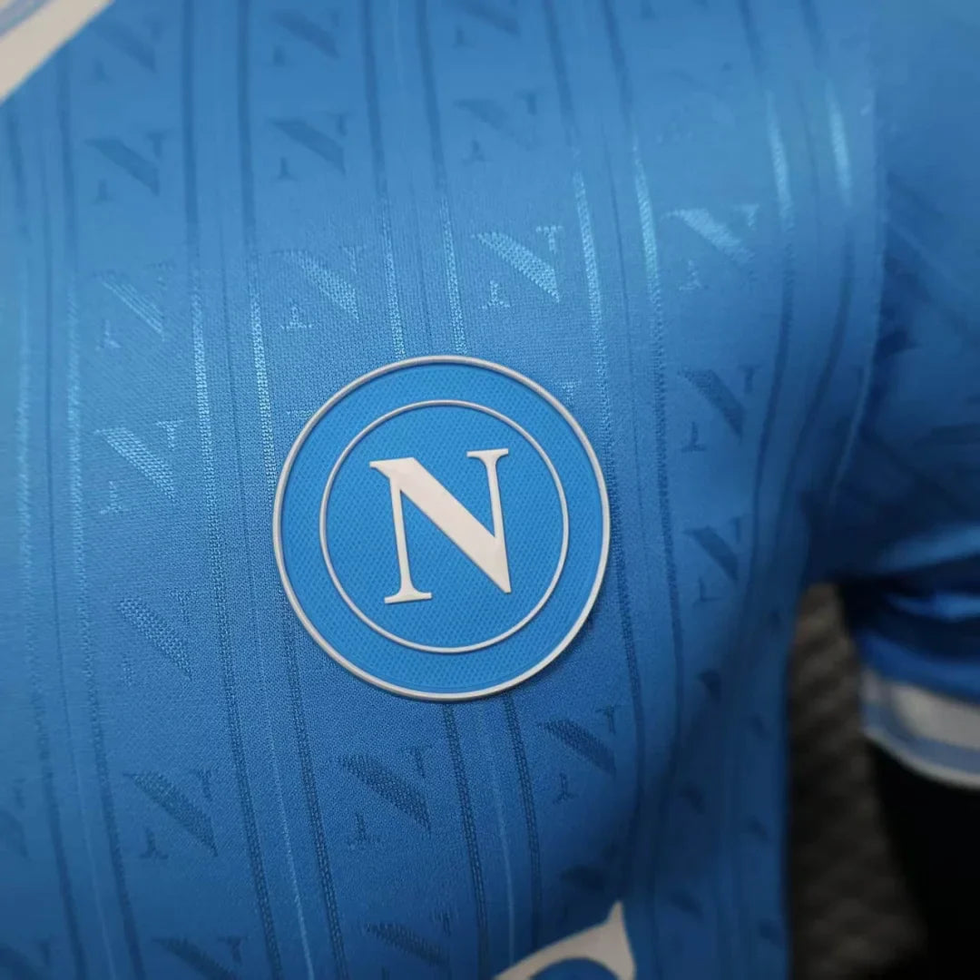 2025/2026 Player Version SSC Napoli Home Football Shirt