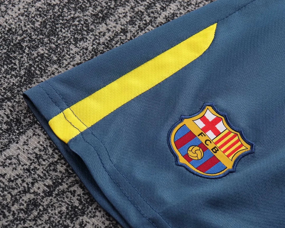 2008/2009 Retro Barcelona Away Football Shirt Kids Size 1:1 Thai Quality