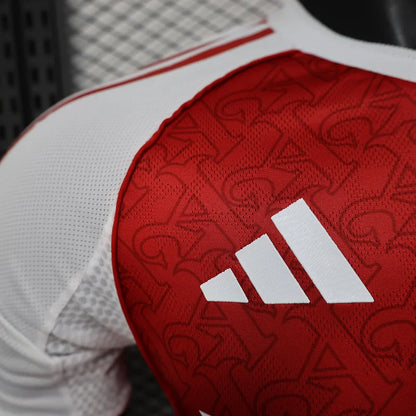 2025/2026 Player Version Arsenal Home Football Shirt