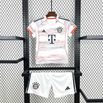 2025/2026 Bayern Munchen Away Football Shirt Kids Size