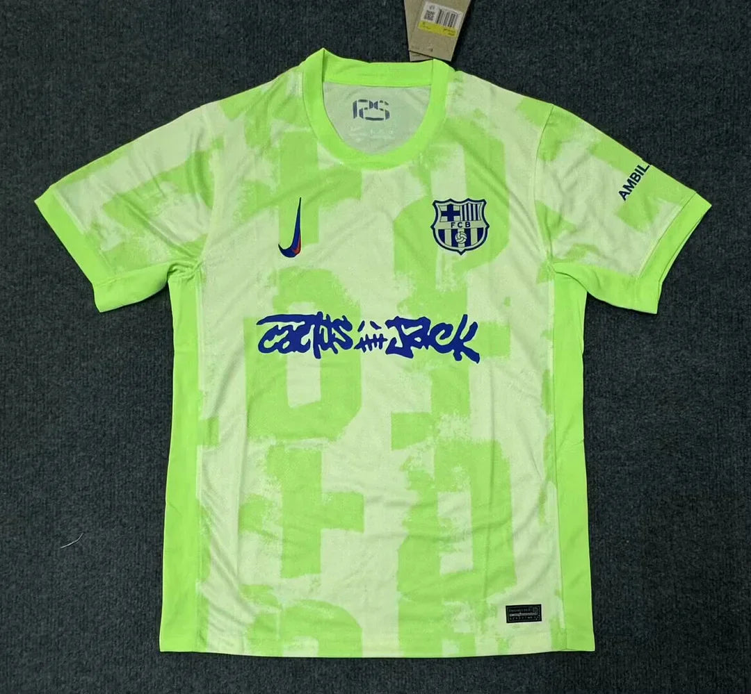 2024/2025 Barcelona Third Away Travis Scott  Football Shirt