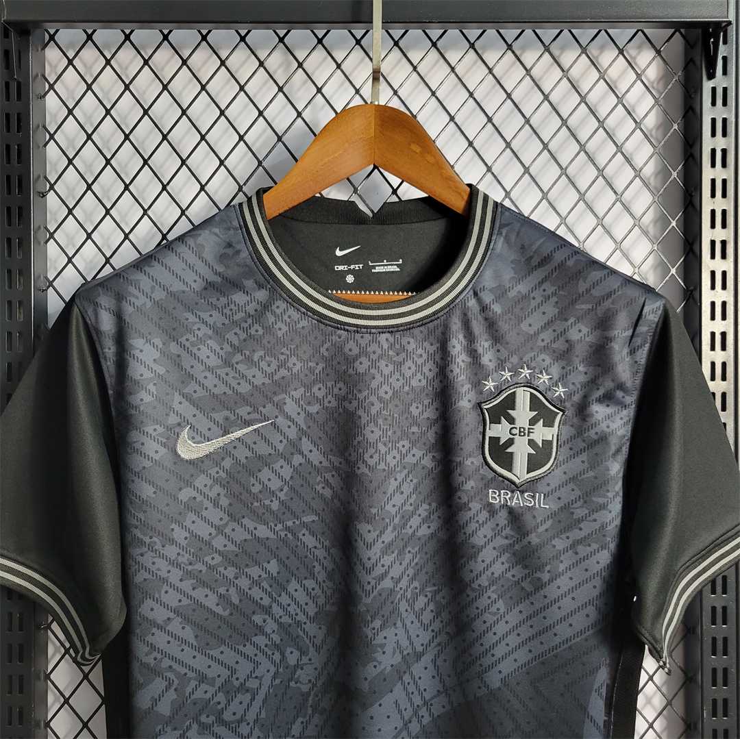 2023 Brazil Blackout Special Edition Football Shirt