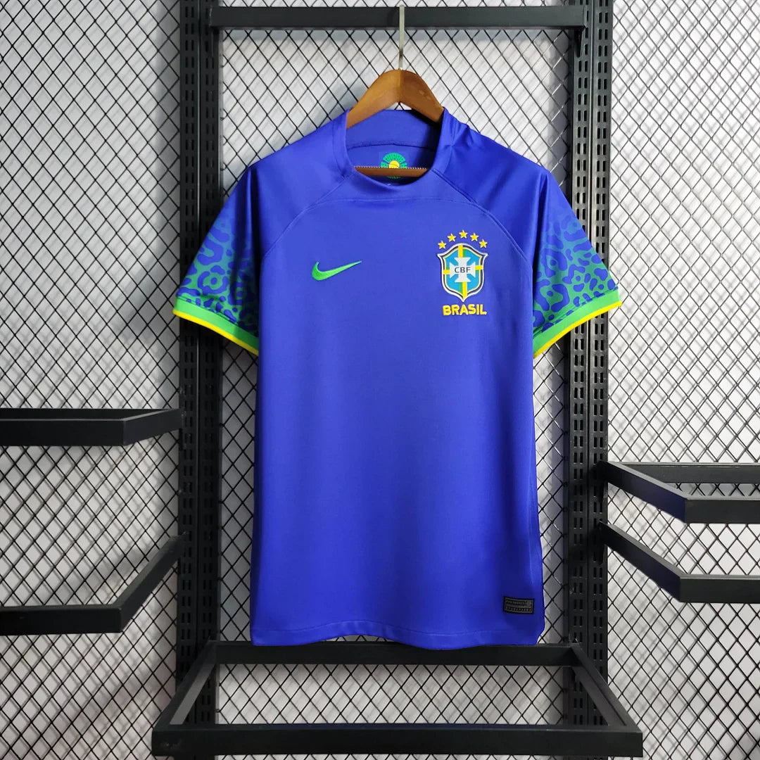 2022 World Cup Brazil Away Soccer Jersey