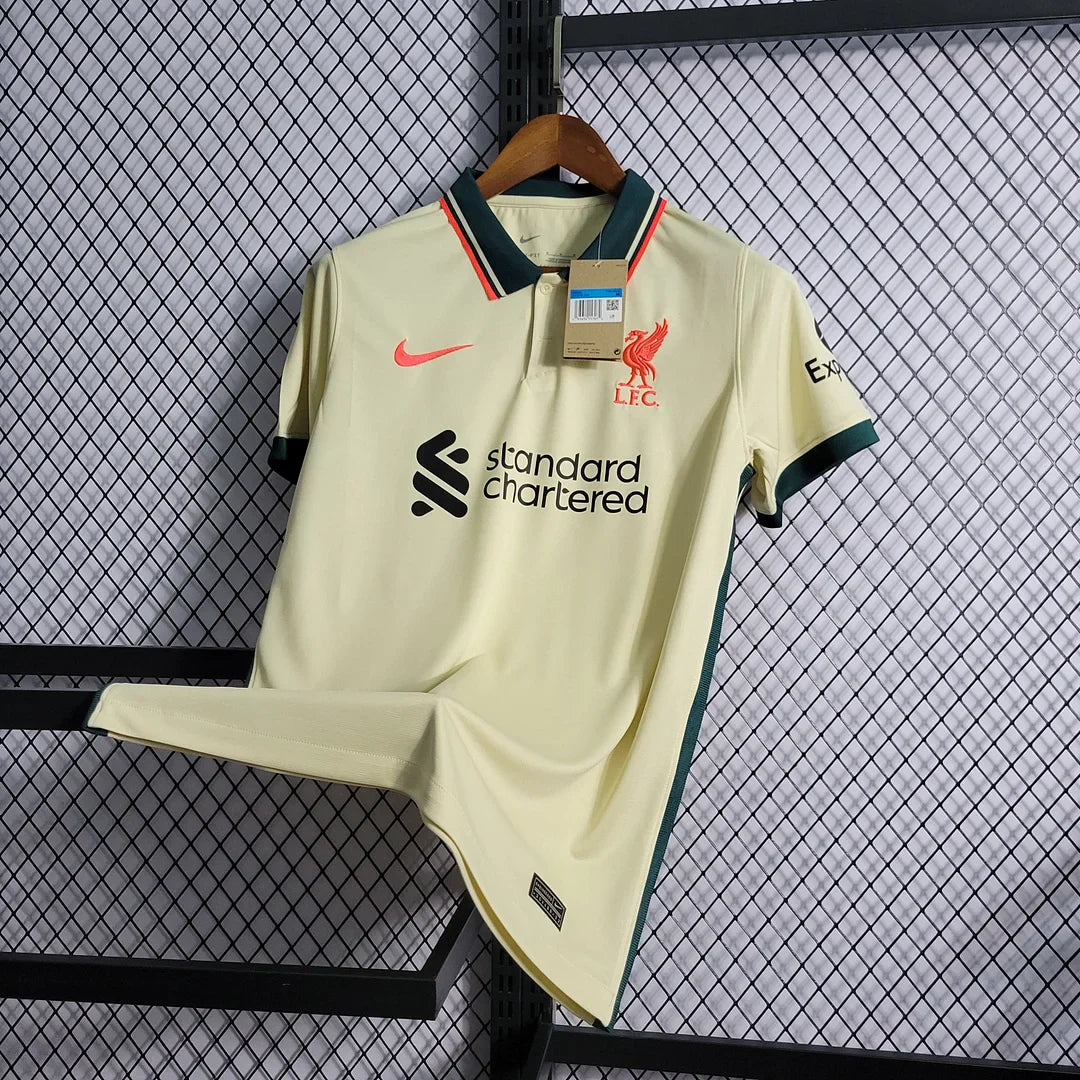 2021/2022 Retro Liverpool Soccer Jersey 1:1 Thai Quality Away