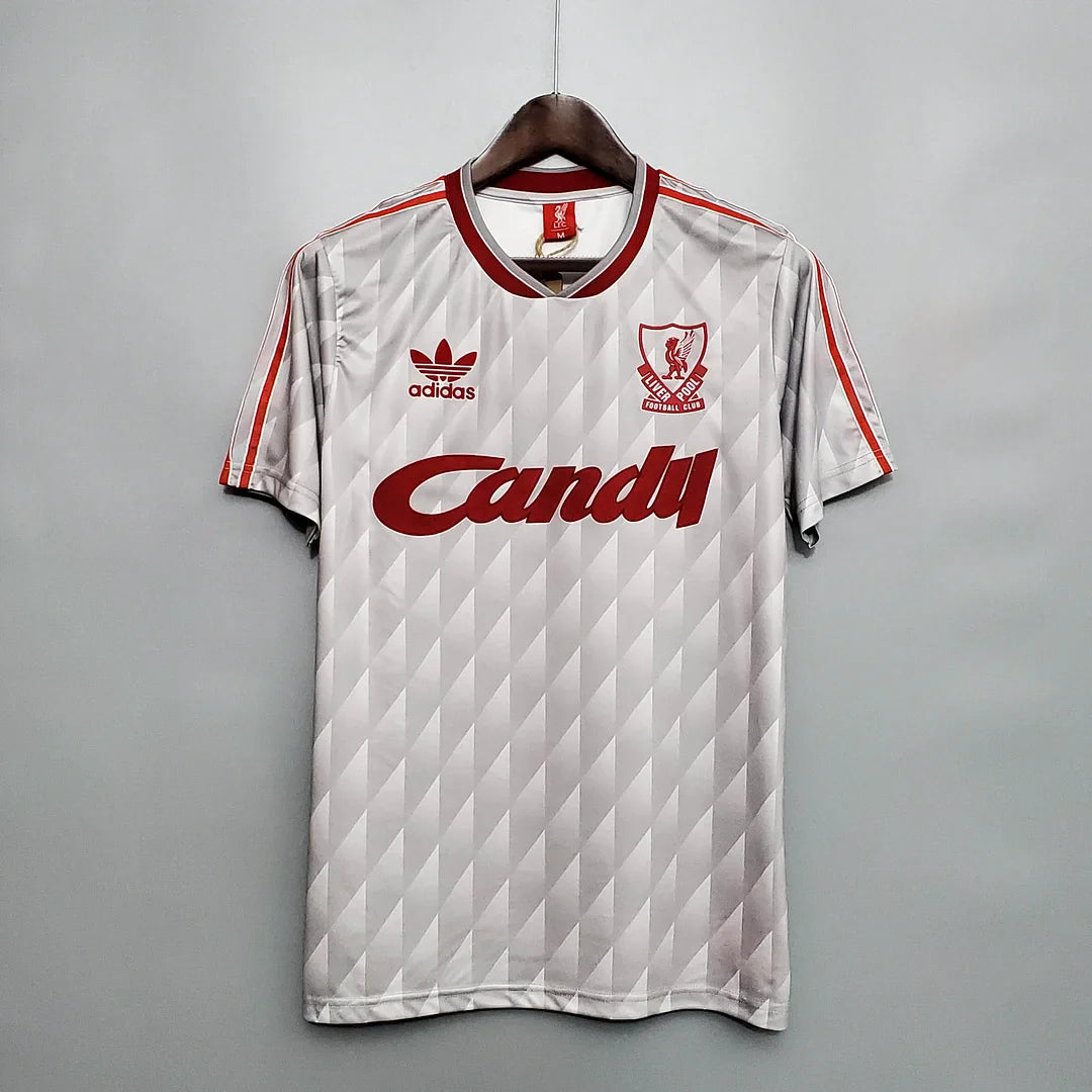 1990/1991 Retro Liverpool Away Football Shirt 1:1 Thai Quality