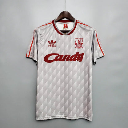 1990/1991 Retro Liverpool Away Football Shirt 1:1 Thai Quality