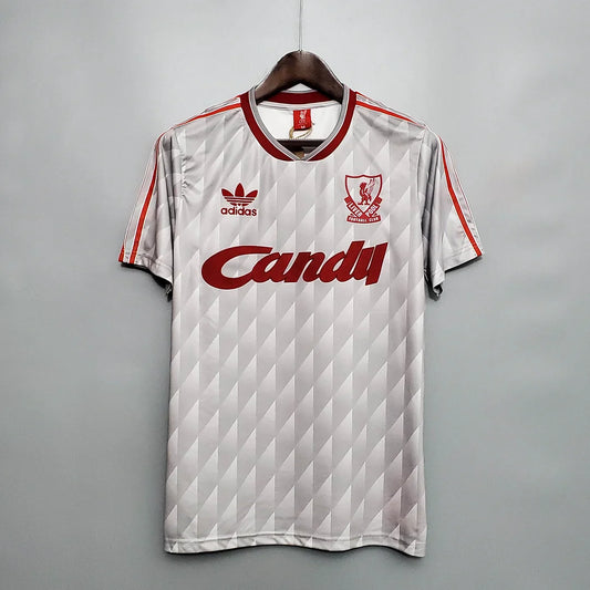 1990/1991 Retro Liverpool Away Football Shirt 1:1 Thai Quality