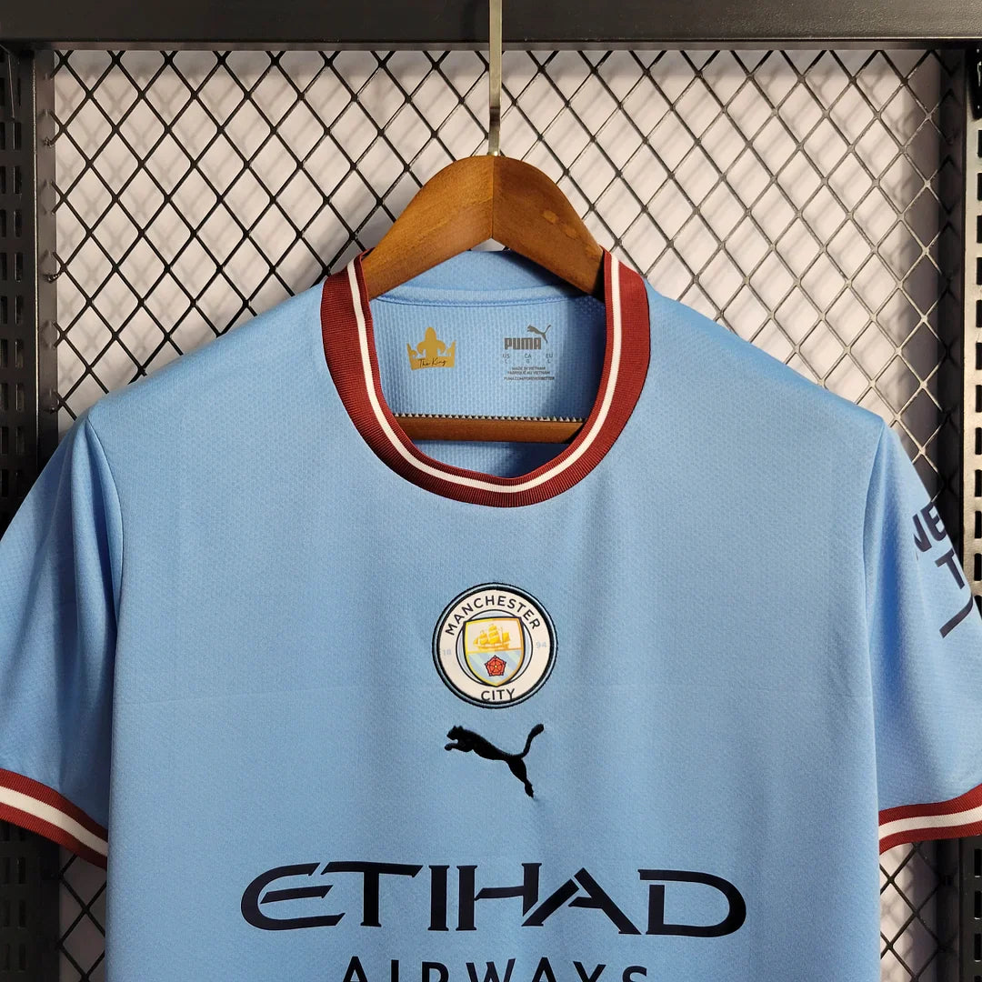 2022/2023 Manchester City Home Football Shirt 1:1 Thai Quality
