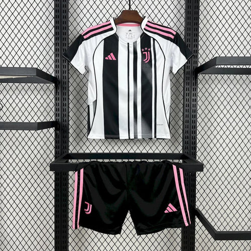 2025/2026 Juventus Home Football Shirt Kids Size
