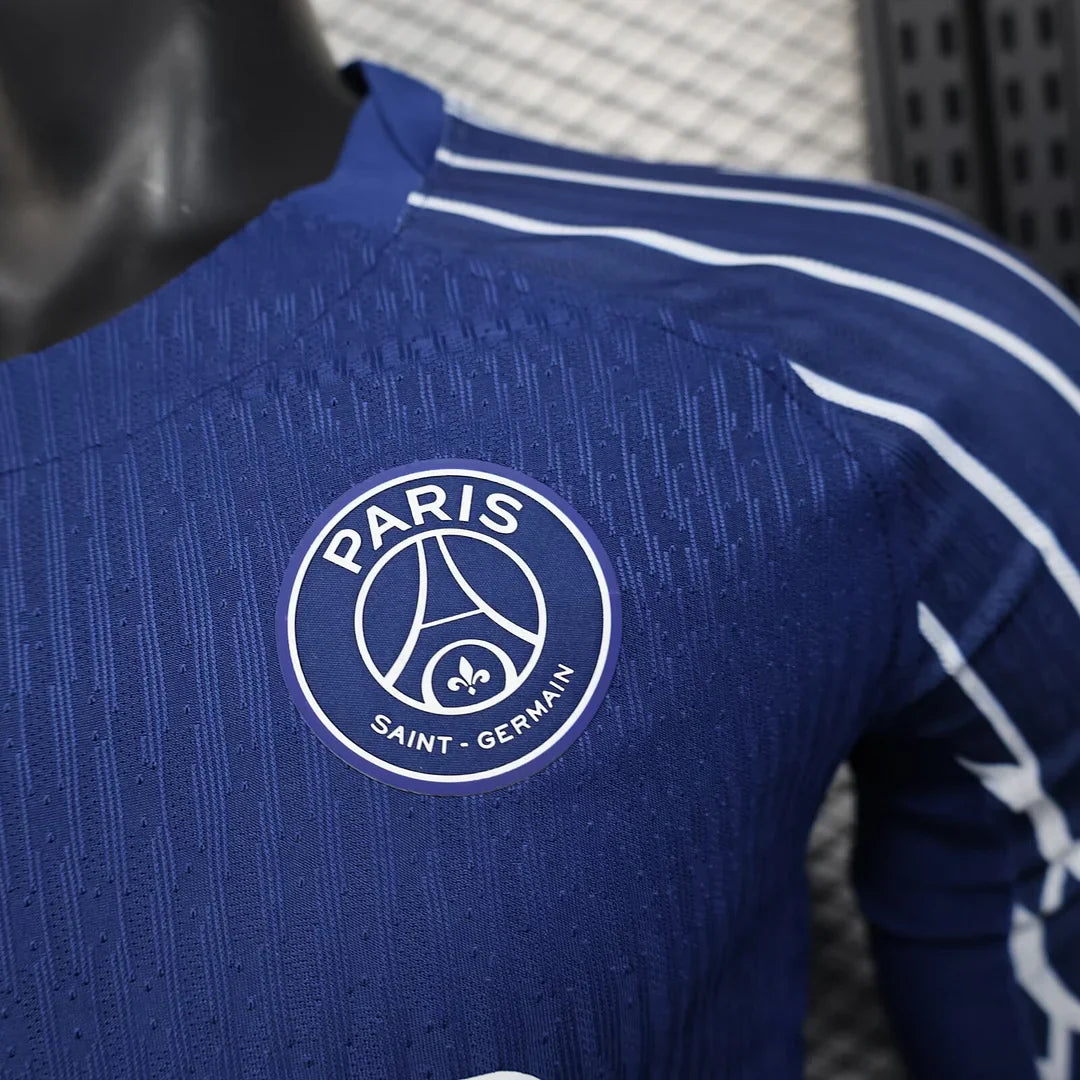 2024/2025 Psg Paris Saint-Germain Long Sleeve Fourth Away Player Version Jersey