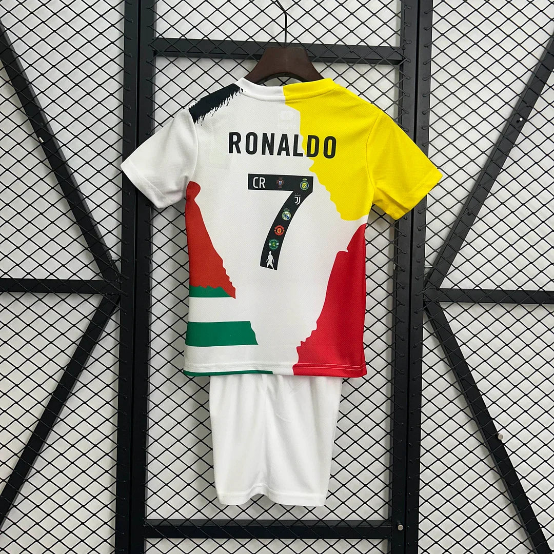 2025/2026 Ronaldo All Teams Football Shirt Kids Size