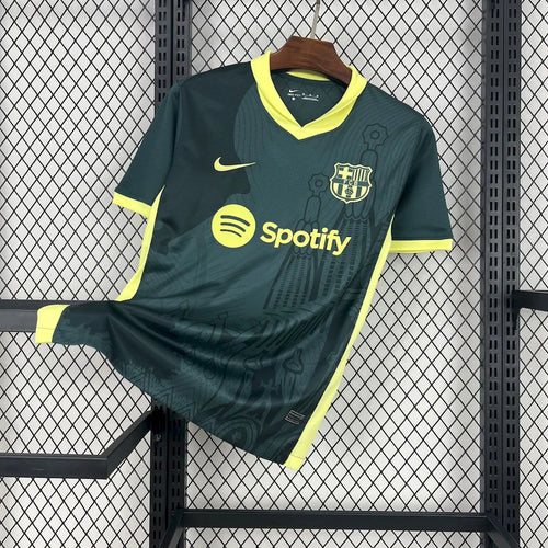 2024/2025 Barcelona Special Edition Green Football Shirt 1:1 Thai Quality