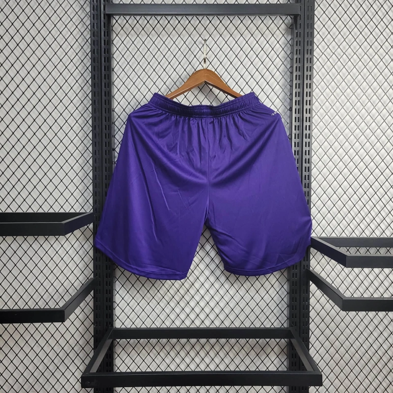 2024/2025 Real Madrid Y-3 Special Edition Purple Shorts 1:1 Thai Quality