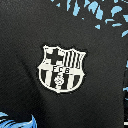 2025 Barcelona Black Lion Special Edition Football Shirt