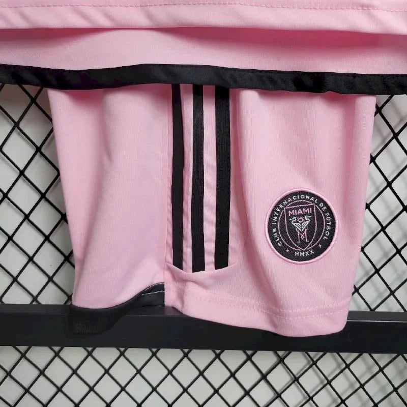 2024/2025 Kids Size Inter Miami Home Soccer Jersey 1:1 Thai Quality