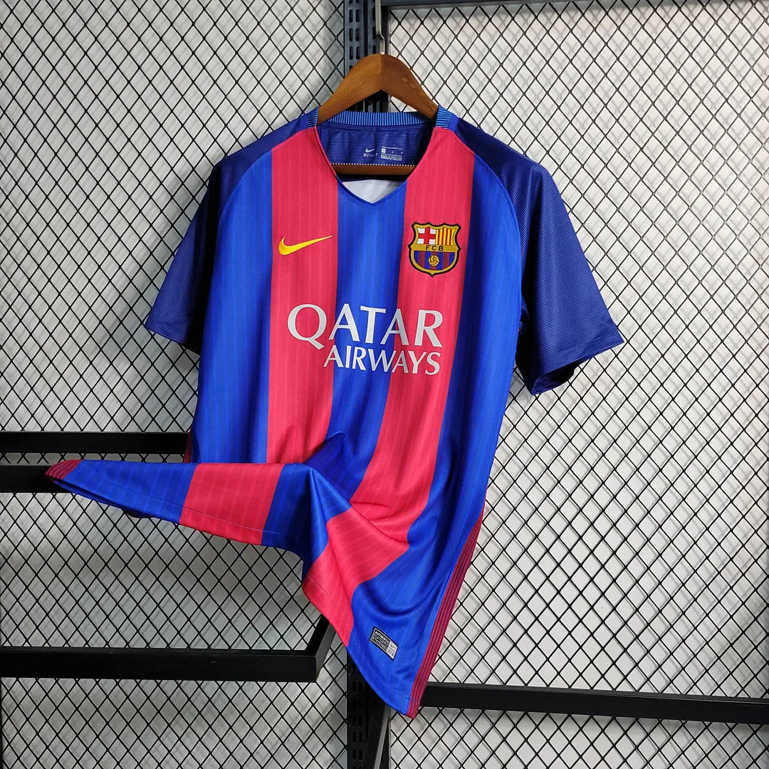 2016/2017 Retro Barcelona Home Football Shirt 1:1 Thai Quality