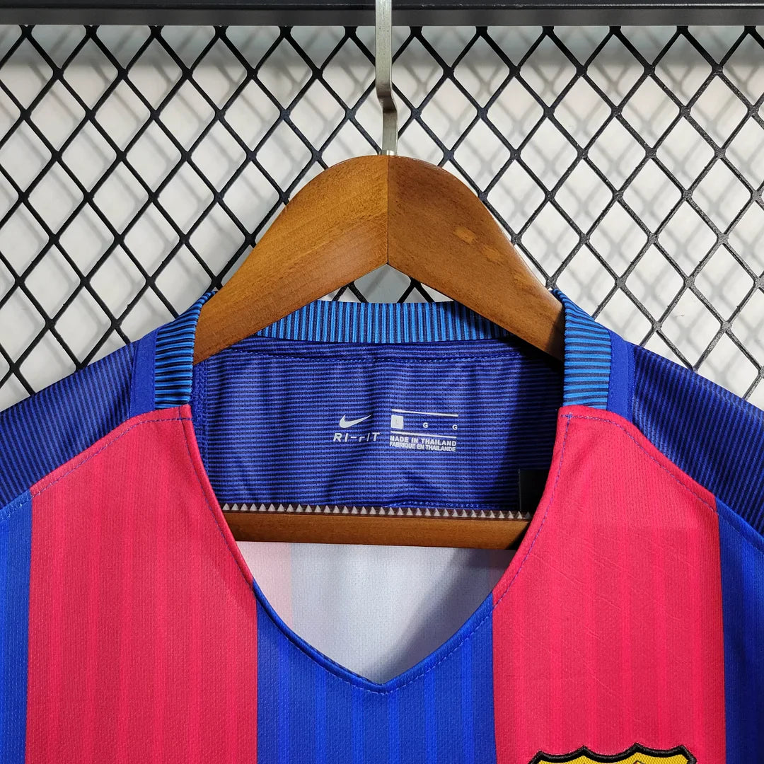 2016/2017 Retro Barcelona Home Football Shirt 1:1 Thai Quality