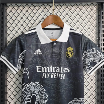 2023/2024 Real Madrid Chinese Dragon Football Shirt Kids Size