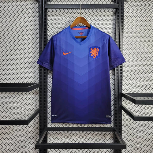 2014 Retro Netherlands Away Football Shirt