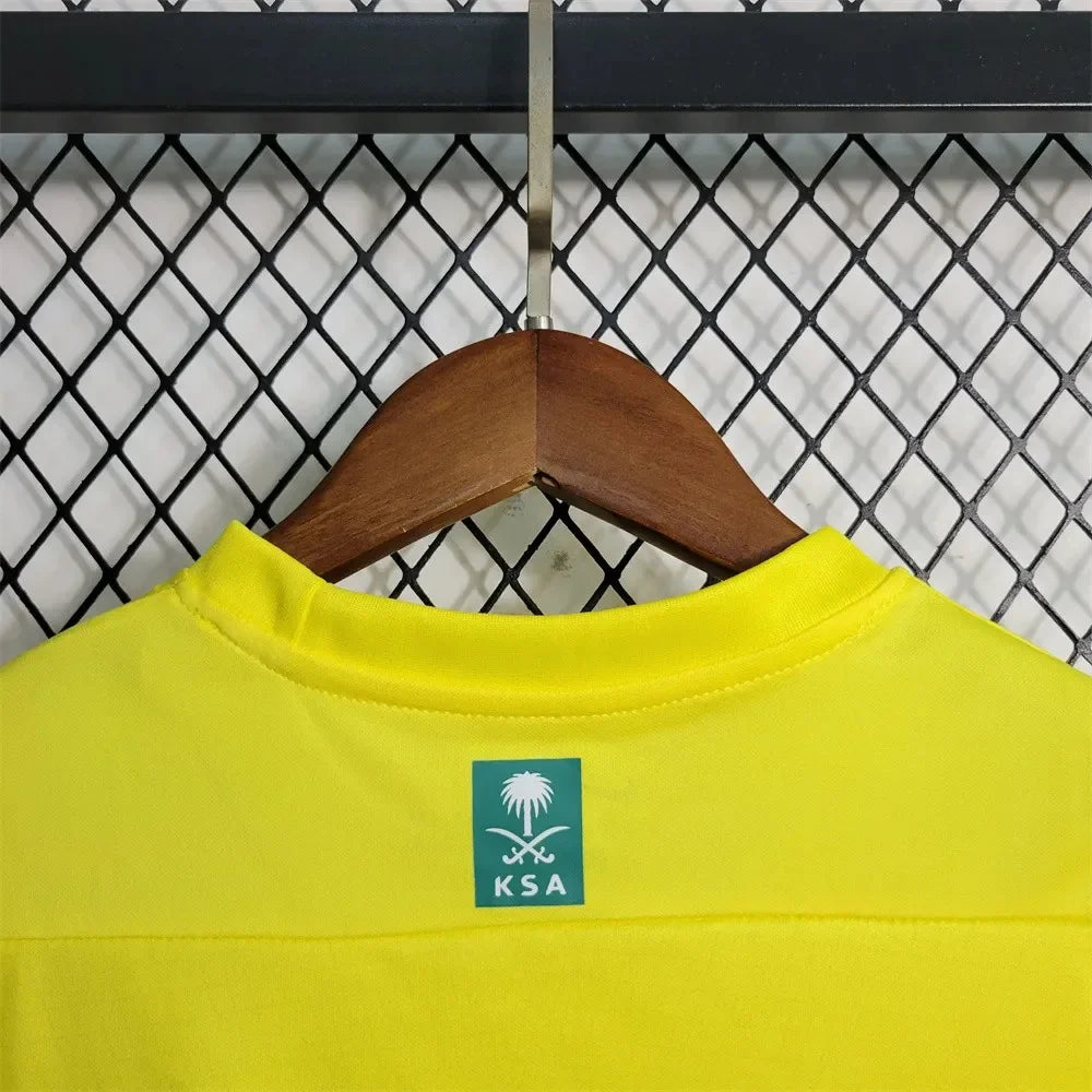 2023/2024 Kids Size Al-Nassr Home Football Shirt