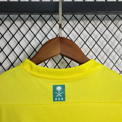2023/2024 Kids Size Al-Nassr Home Football Shirt