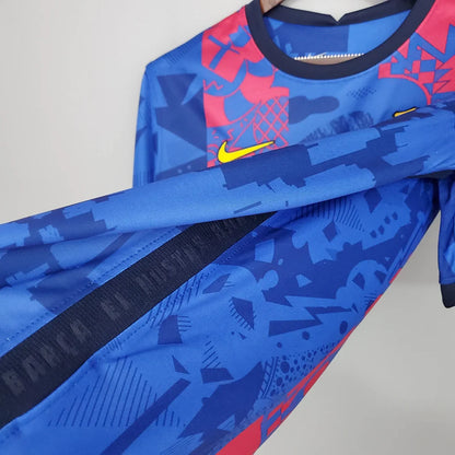 Barcelona Football Shirt 2021 / 2022 Retro 1:1 Thai Quality Third Away
