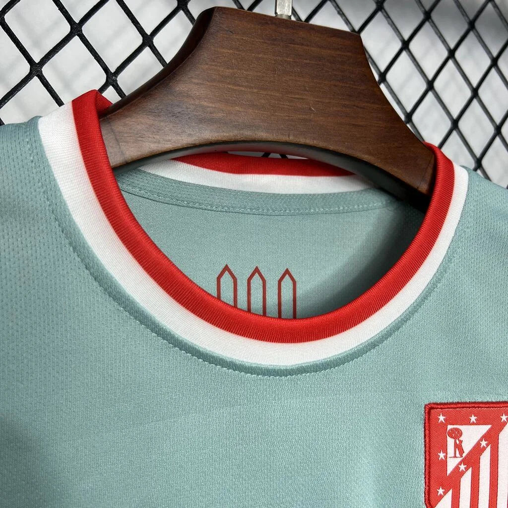 2024/2025 Atletico Madrid Away Football Shirt Kids Size 1:1 Thai Quality