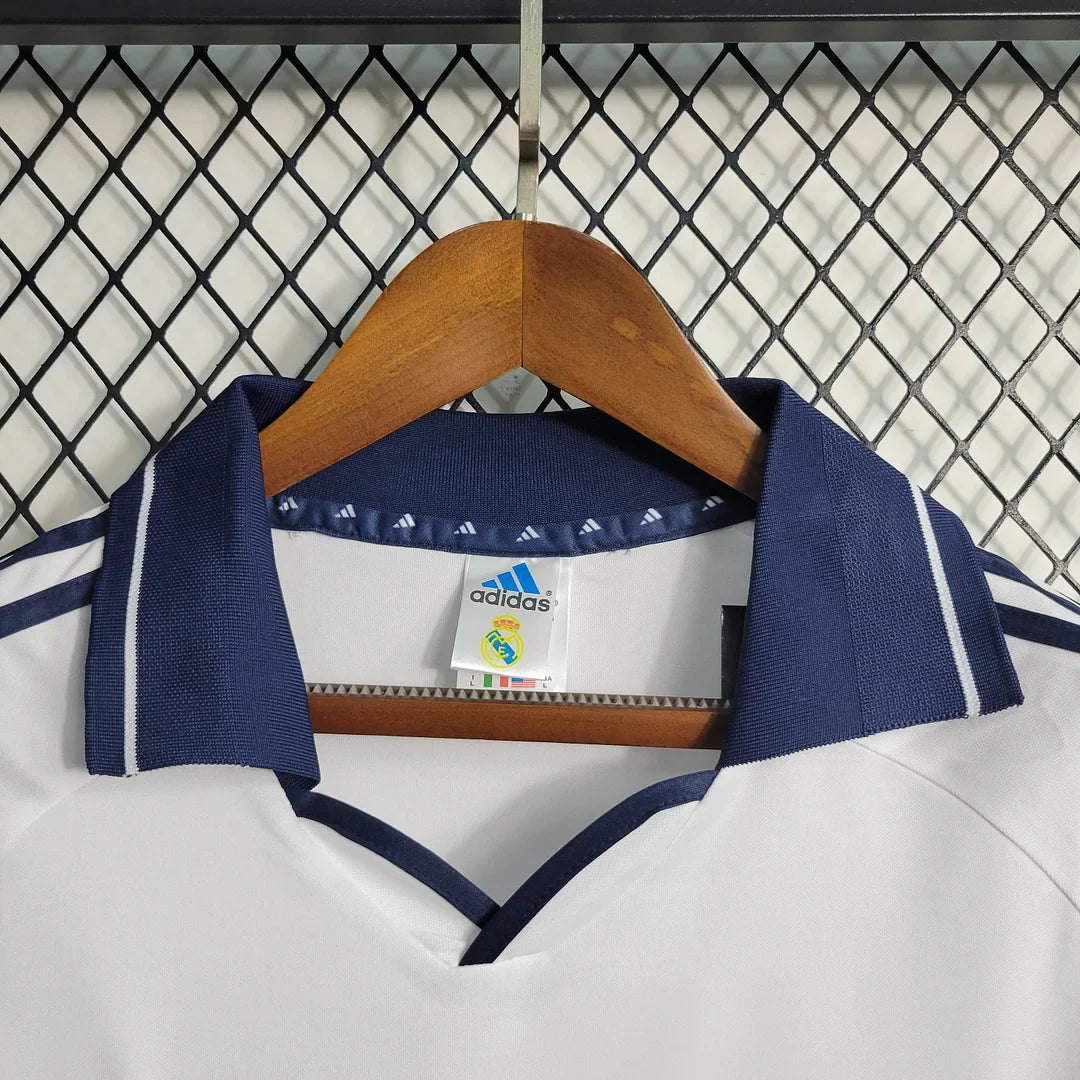 2000/2001 Retro Real Madrid Home Football Shirt 1:1 Thai Quality