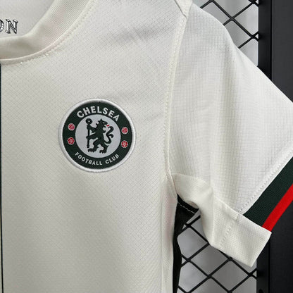 2025/2026 Chelsea Away Football Shirt Kids Size
