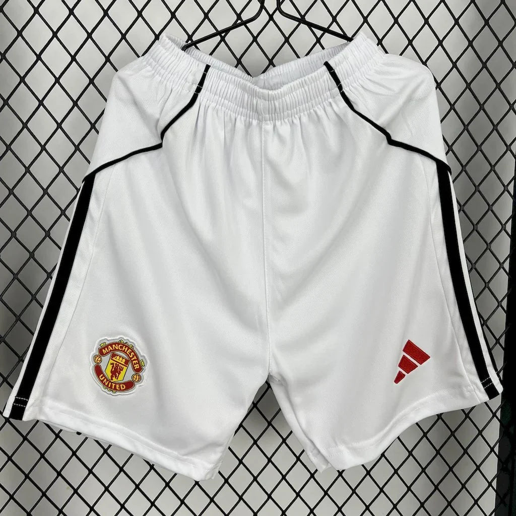 2025/2026 Manchester United Home Football Shirt Kids Size
