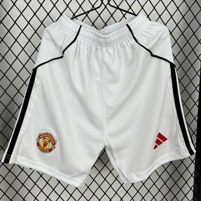 2025/2026 Manchester United Home Football Shirt Kids Size