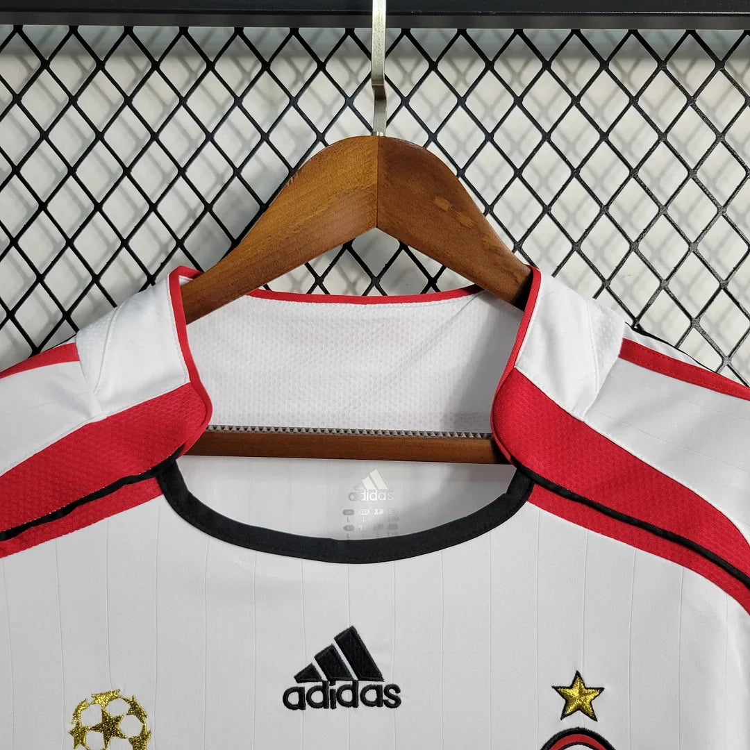 2006/2007 Retro Long Sleeve AC Milan Away Football Shirt 1:1 Thai Quality