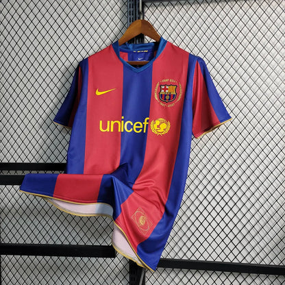2007/2008 Retro Barcelona Home Football Shirt 1:1 Thai Quality
