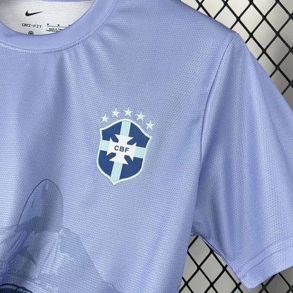 2025 Brazil Special Edition Purple Rio Football Shirt