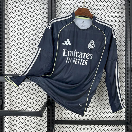2025/2026 Long Sleeve Real Madrid Away