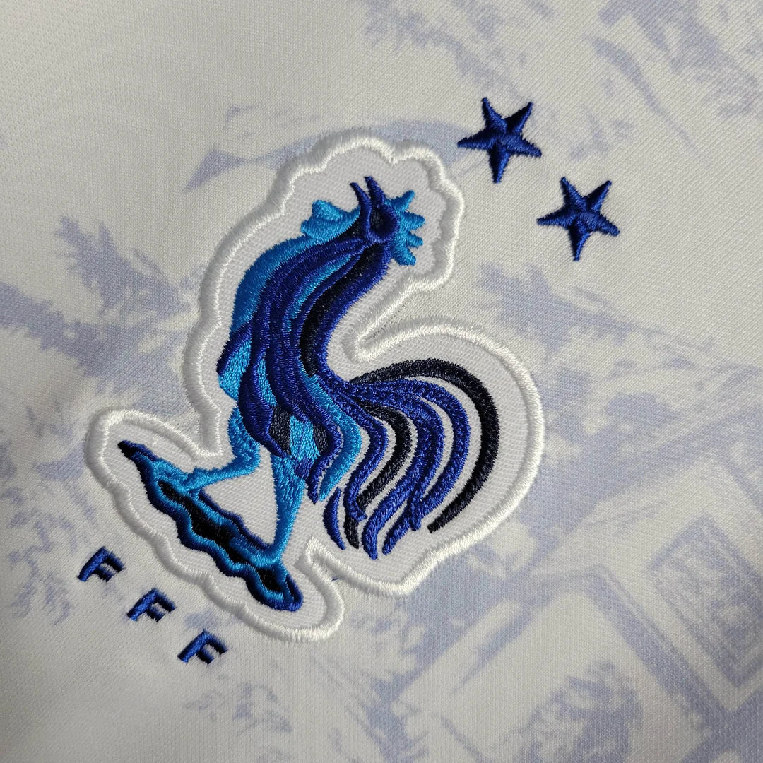 2022 FIFA World Cup France Away Football Shirt White